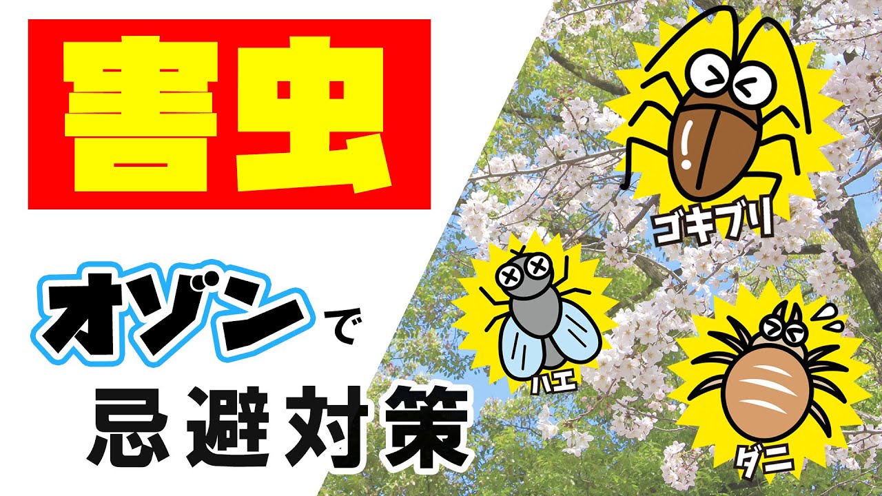 オゾン 害虫 対策